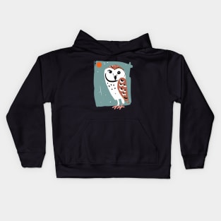 Barn owl #5 Kids Hoodie